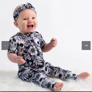 💀🥀skulls and roses toddler pjs🥀💀